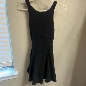 Lululemon Court Crush Black Tennis Dress Size 8 worn once!